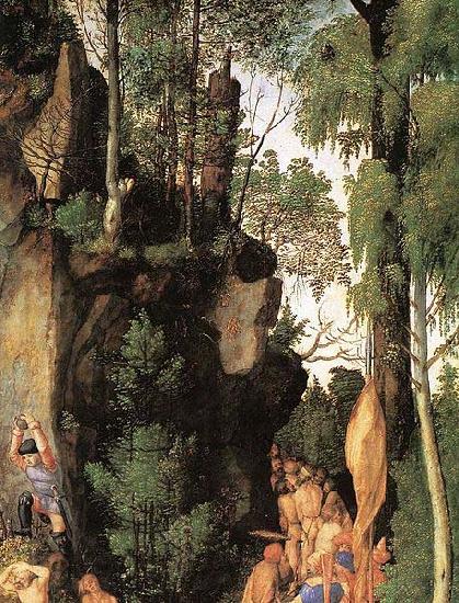 Albrecht Durer The Martyrdom of the Ten Thousand Spain oil painting art